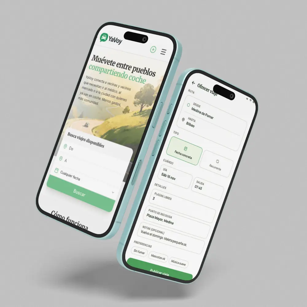Yavoy / Rural mobility app